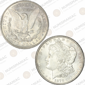 United States of America 🇺🇸 1878 UNC Silver "Morgan Dollar" San Francisco Mint.