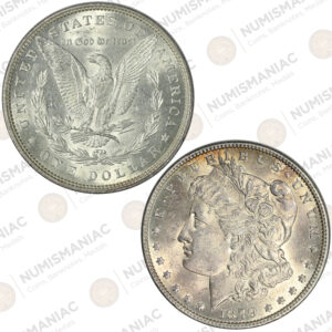 United States of America 🇺🇸 1879 UNC Silver "Morgan Dollar" Philadelphia Mint.