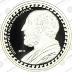 Greece 🇬🇷 2013 Silver Coin € 10 Hippocrates of Cos. - Image 2