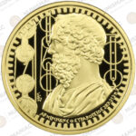 Greece 🇬🇷 2015 Gold Coin € 200 - Greek Culture- Philosophers -"ARCHIMEDES". - Image 2
