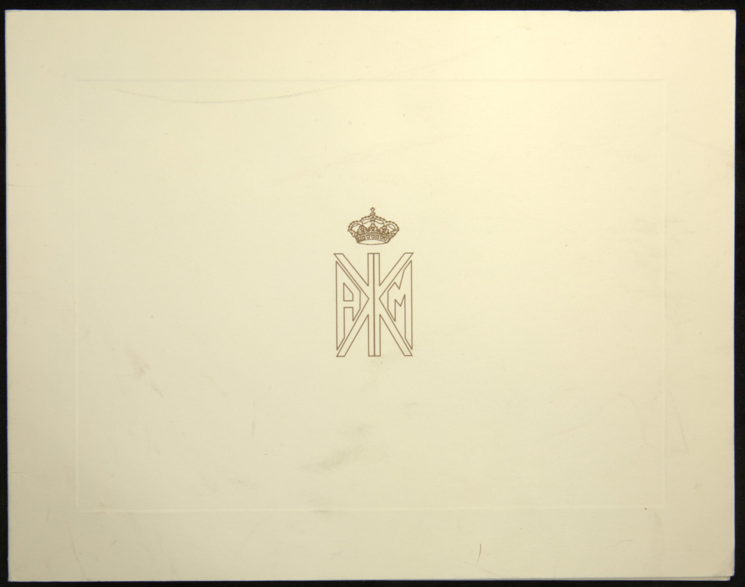 Greece 🇬🇷 2000 King Constantine II & Queen Anne-Marie Signed Royal Family Christmas Card.