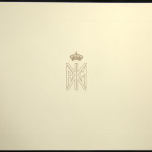 Greece 🇬🇷 2001 King Constantine II & Queen Anne-Marie Signed Royal Family Christmas Card.