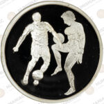 Greece 🇬🇷 2004 Silver Coin € 10 Olympic Games Football. - Image 2