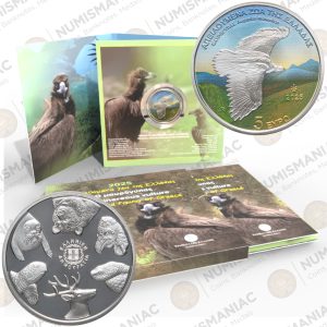 Greece 🇬🇷 2025 Silver Coin € 5 "The Cinereous Vulture (Aegypius Monachus)".