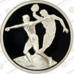 Greece 🇬🇷 2004 Silver Coin € 10 Olympic Games Discus. - Image 2