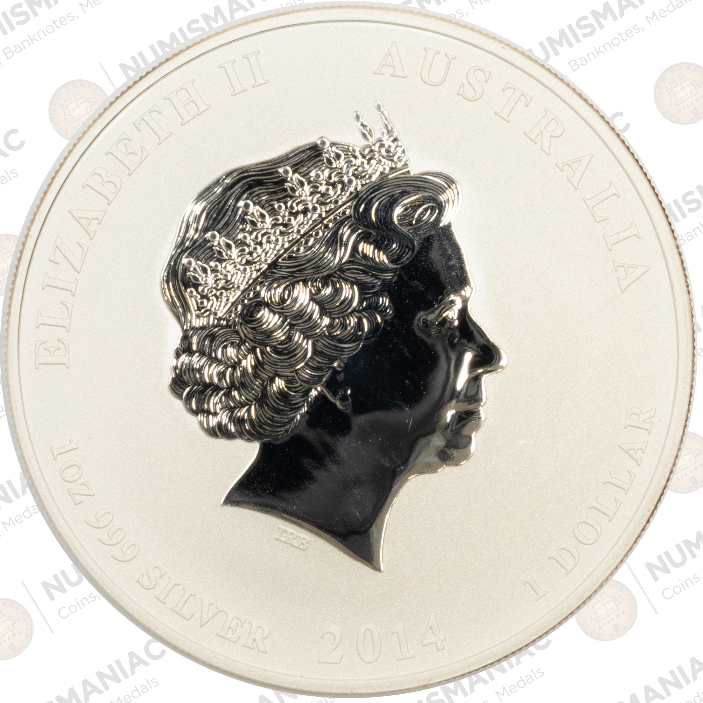 Australia 🇦🇺 2014 Silver Lunar Year of the Horse 1oz Silver Bullion Coin. - Image 3