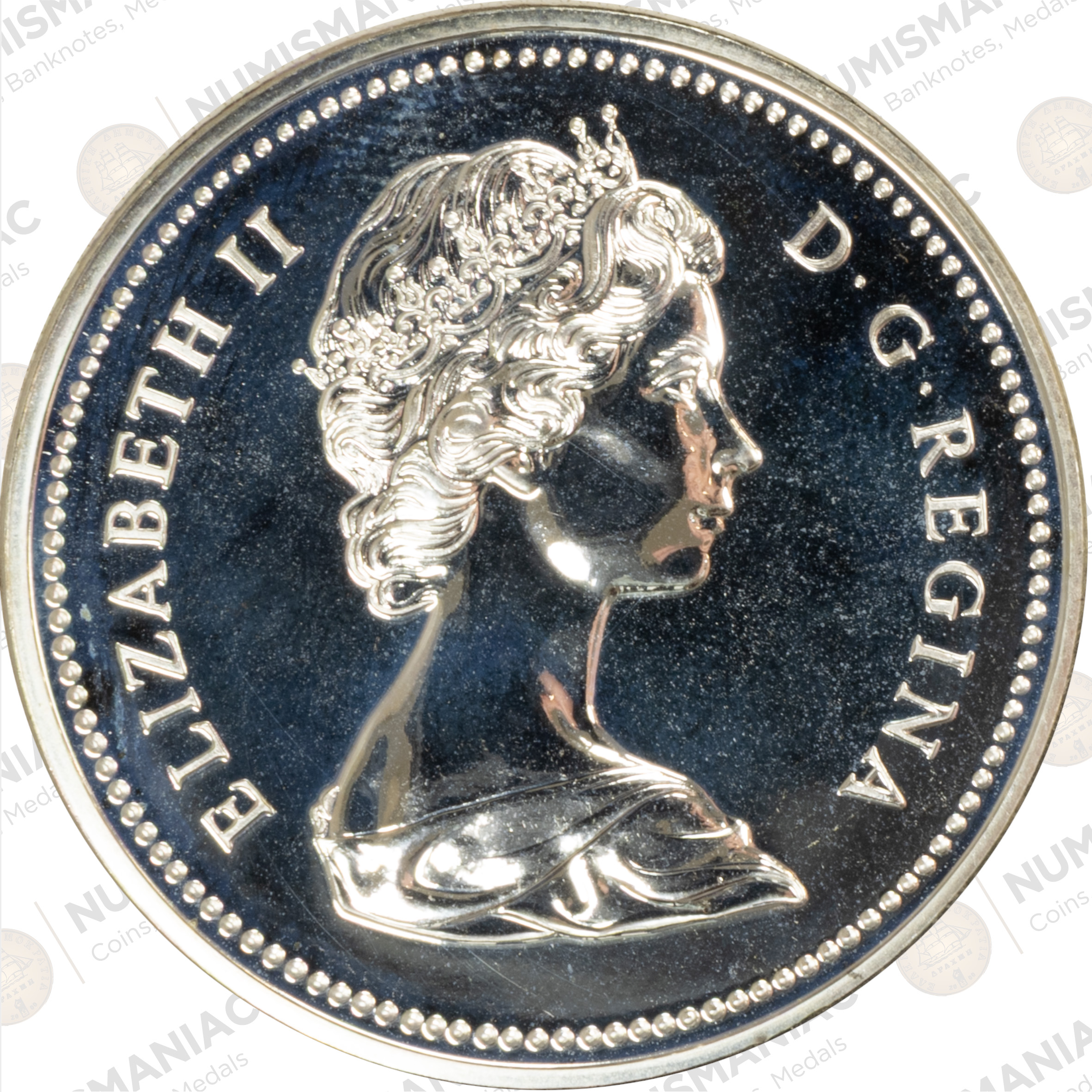 Canada 🇨🇦 Silver Dollar 1976 Proof – Parliament Library Centennial Coin 50% Silver Bullion. - Image 3