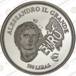Order of Malta 500 Lire 1999 Silver Coin – Alexander the Great Commemorative (Ag / 31.1gr / .999). - Image 2