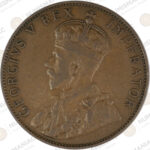 Cyprus 🇨🇾 1930 ½ Piastre Copper Coin – King George V. - Image 3