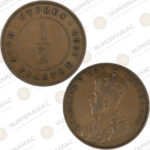 Cyprus 🇨🇾 1930 ½ Piastre Copper Coin – King George V.