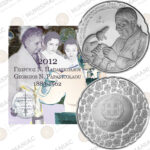 Greece 🇬🇷 2012 Blister Set with Silver Coin € 10 "Georgios N. Papanikolaou".