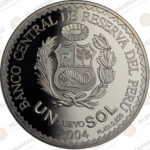 Peru 🇵🇪 2004 Silver Nuevo Sol Proof Coin – Germany 2006 FIFA World Cup Commemorative(Ag / 27gr/ .925). - Image 3