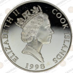 Cook Islands 🇨🇰 National Parks Series – Glacier Bay – Silver $2 Coin(Ag / 10gr / .500). - Image 3