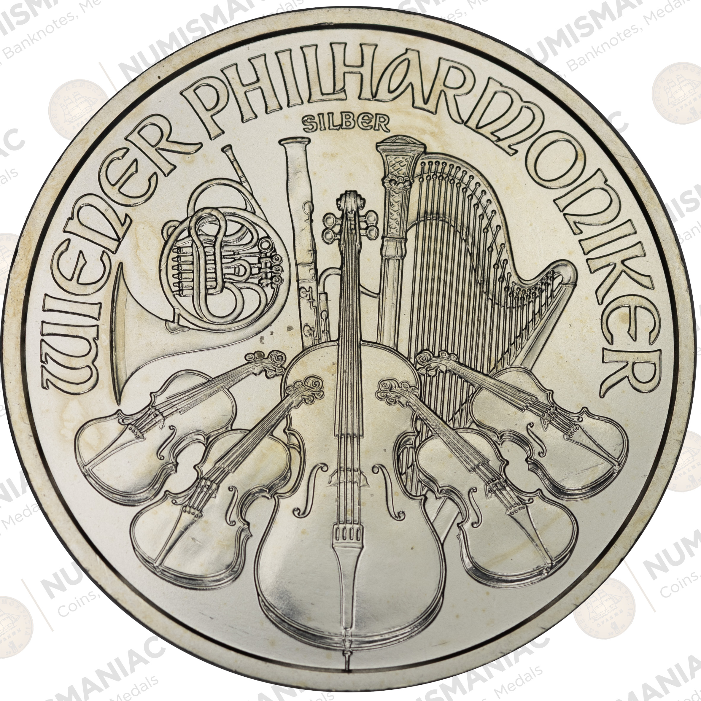 Austria 🇦🇹 2015 1 oz Silver Vienna Philharmonic Coin – .999 Fine Silver Investment Bullion - Image 3