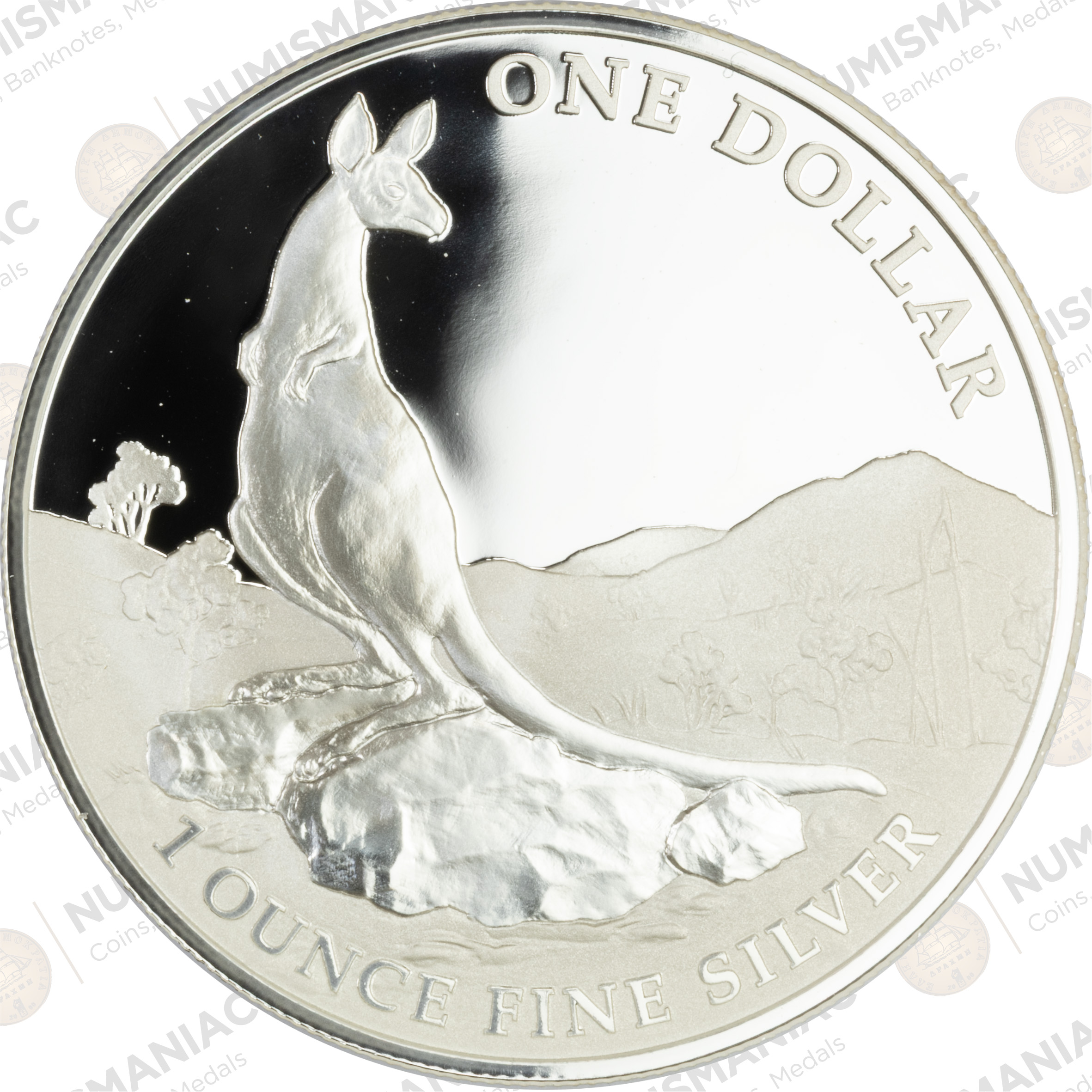 Australia 🇦🇺 2013 Kangaroo 1 oz Silver Proof Coin – RAM Limited Mintage. - Image 2