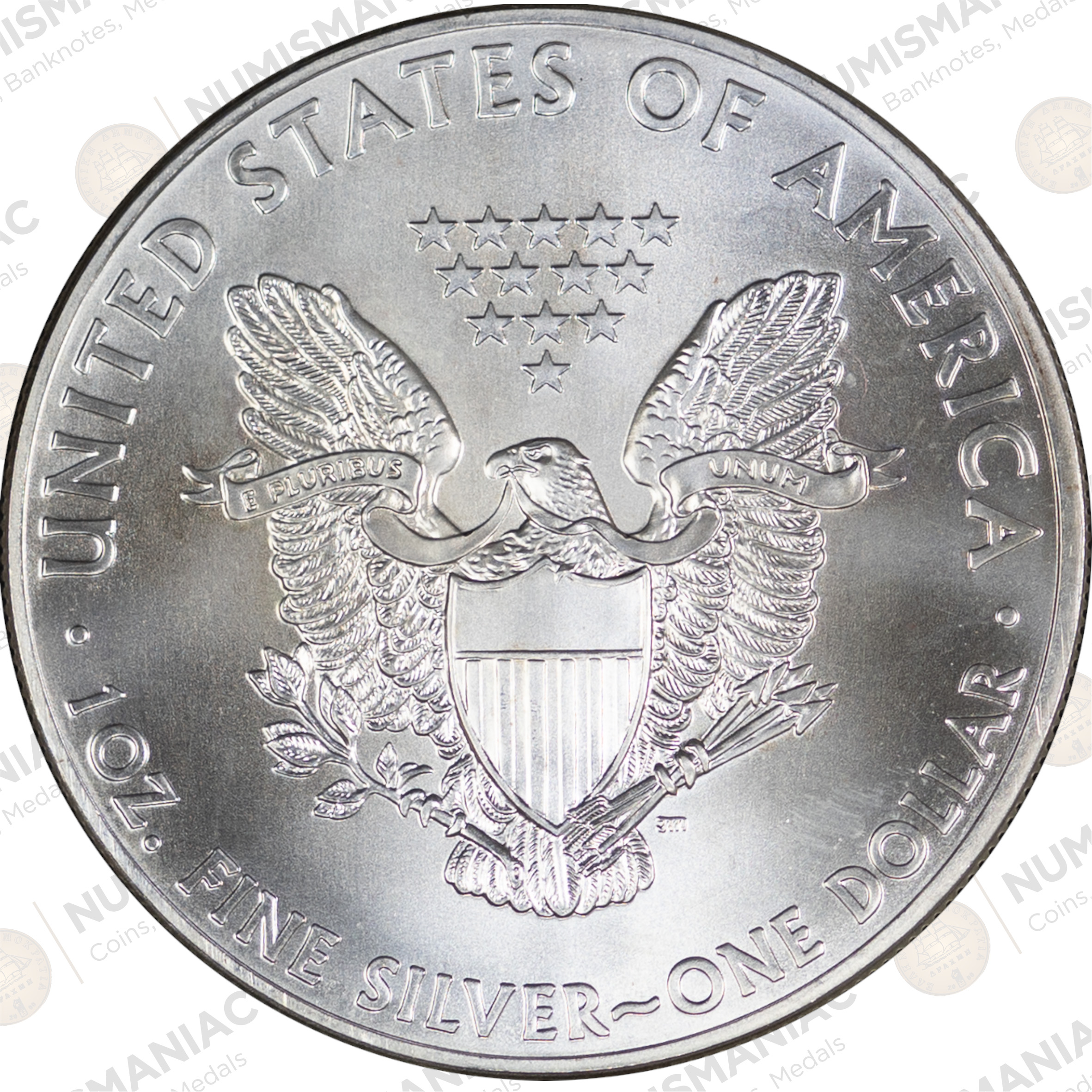 USA 🇺🇸 2015 1 oz Silver American Eagle Bullion Coin – (Ag / 31.1gr/ .999). - Image 2