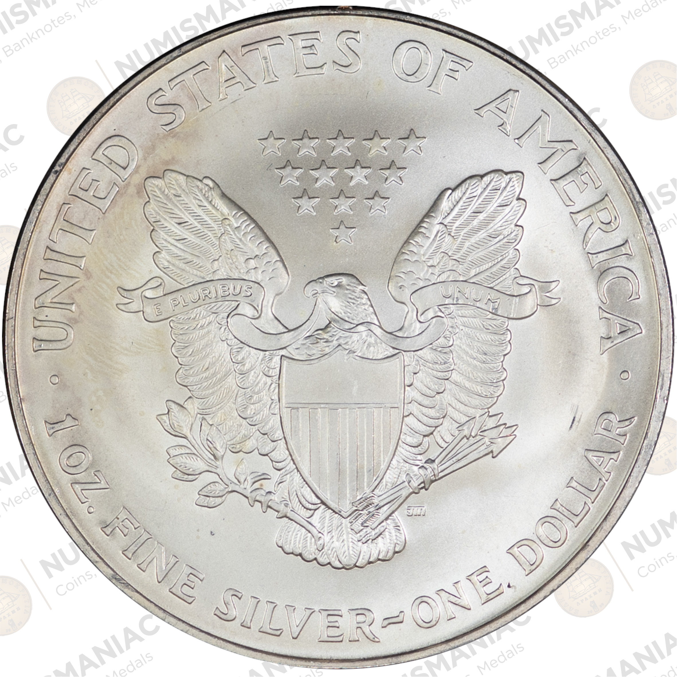 USA 🇺🇸 2003 1 oz Silver American Eagle Bullion Coin – (Ag / 31.1gr/ .999). - Image 2